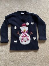 Girls jumper snowman for sale  COVENTRY