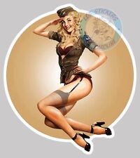 Sticker pinup military d'occasion  Châtillon