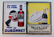 Panneau cartonné dubonnet d'occasion  Le Cannet