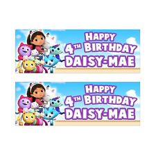 Personalised birthday banners for sale  POOLE