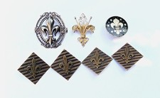 Lot broches boutons d'occasion  Bordeaux-
