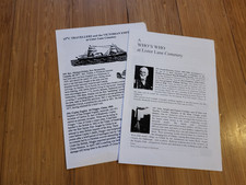 Two leaflets lister for sale  THORNTON-CLEVELEYS