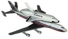 CONJUNTO 2 modelos antigos de ônibus espacial ERTL/Lintoy Boeing 747 NASA de metal fundido, usado comprar usado  Enviando para Brazil