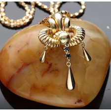 Collana ciondolo vintage usato  Sustinente