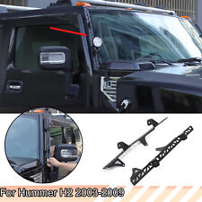 Suporte de montagem em barra de luz LED pilar A de aço preto para Hummer H2 2003-2009, usado comprar usado  Enviando para Brazil