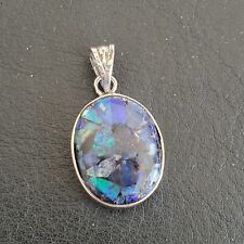 Pendentif opale mosaïque d'occasion  Douarnenez
