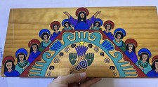 Wooden last supper for sale  Hudson