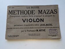Petite méthode mazas d'occasion  Lisieux