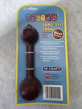 Dog chew dumbbell for sale  NEATH