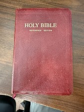 Holy Bible KJV Reference Edition 1972 Thomas Nelson Genuine Leather, 486BG, usado comprar usado  Enviando para Brazil