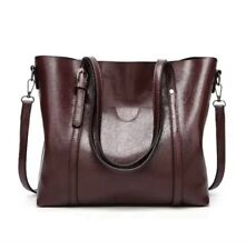 Leather shoulder bag for sale  EPSOM