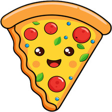 30 etiquetas de endereço personalizadas fatia de pizza personalizadas comprar usado  Enviando para Brazil
