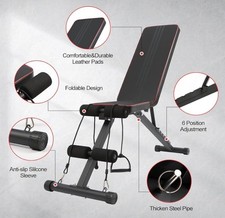 Foldable weight bench for sale  WIRRAL