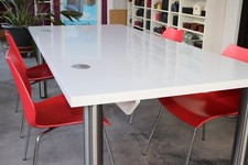 Design schreibtisch weiß gebraucht kaufen  Karlstein a.Main