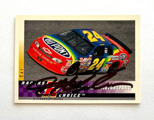 Jeff Gordon NASCAR 1997 Pinnacle Racer's Choice #59 autografado assinado comprar usado Jeff Gordon NASCAR 1997 Pinnacle Racer's Choice #59 autografado assinado comprar usado  Enviando para Brazil
