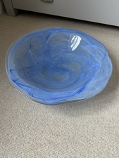 Large blue glass for sale  MELTON MOWBRAY