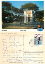 Cartão postal c16774 Praça Nova Mindelo Ilha de São Vicente Cabo Verde 2012 selo comprar usado  Enviando para Brazil