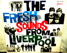 BEATLES "Fresh Sounds from Liverpool #2" Japan Only RED VINYL SAMPLE ODEON Lp comprar usado  Enviando para Brazil