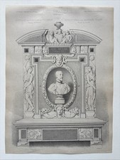 Antique engraving chimney for sale Antique engraving chimney for sale  LONDON