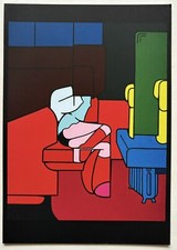 Valerio adami carton d'occasion  Boulogne-Billancourt
