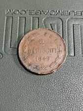 Moneta baiocchi 1849 usato  Mondragone