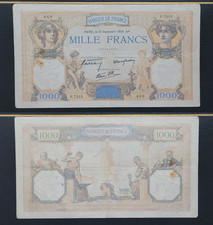 1000 francs 1939 d'occasion  France