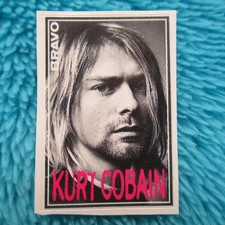 Kurt Cobain STICKER Aufkleber  Klebebild BRAVO Nirvana comprar usado Kurt Cobain STICKER Aufkleber  Klebebild BRAVO Nirvana comprar usado  Enviando para Brazil