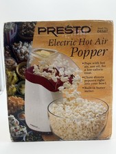 Máquina de pipoca Presto elétrica ar quente máquina de fazer 1240W lanche saudável comprar usado  Enviando para Brazil