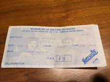 Rare billet concert d'occasion  Lillebonne