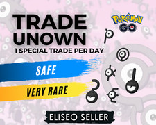 Pokemon Trade Unown A - Z GO, Trade Unown Letter - Unown? - 1 por compra comprar usado  Enviando para Brazil