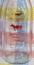 Vintage glass milk for sale  KIRKCALDY