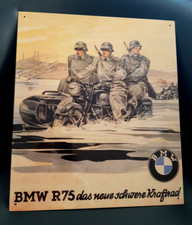 Blechschild bmw motorrad gebraucht kaufen  Freilassing