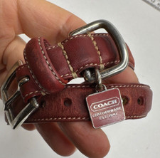Coach leather dog for sale  Largo