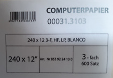 Endlospapier computerpapier 24 gebraucht kaufen  Haarbach