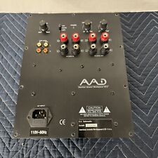 SUBWOOFER AAD E-6 MÓDULO AMPLIFICADOR COMPLETO FUNCIONANDO - REPARADO - PROBADO segunda mano  Embacar hacia Mexico