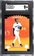 Ken Griffey Jr 1996 UPPER DECK SHOWCASE HOT COMMODITIES Die Cut #HC1 - SGC 9, usado comprar usado  Enviando para Brazil