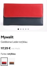 Mywalitgeldbörse leder rot gebraucht kaufen  Willich