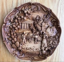 Vintage carved wood for sale  Tyrone