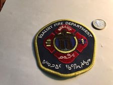 Aufnäher iqualuit firedepartm gebraucht kaufen  Sande