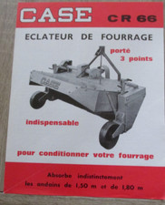 Catalogue brochure tractor d'occasion  Expédié en Belgium