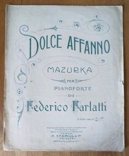 Dolce affanno mazurka usato  Vigonovo