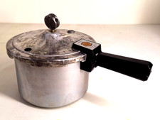 Usado, Antiga panela de pressão Presto 4 quartos alumínio modelo 012100 4 Jiggler e vedação de borracha comprar usado  Enviando para Brazil