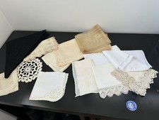 Antique lace handkerchiefs d'occasion  Expédié en Belgium