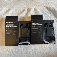 2 pares - SKULLCANDY JIB XT som ativo amplificado caixa aberta frete grátis comprar usado  Enviando para Brazil