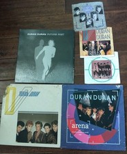 Duran Duran Lp Lot Rare 45 Future Past Arena Live Wild Boys Reflex S/T 80's Pop comprar usado  Enviando para Brazil