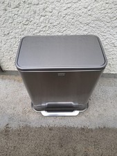 Poubelle simplehuman steelbar d'occasion  Chamboulive