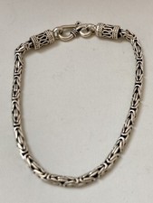 Sterling silver byzantine for sale  SWANSEA