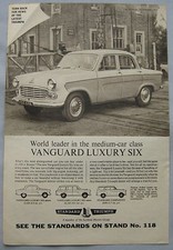 1961 standard vanguard for sale  DARWEN