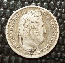 Centimes 1845 louis d'occasion  Saint-Pantaléon-de-Larche