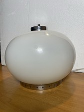 Lampada vetro opalino usato  Roma
